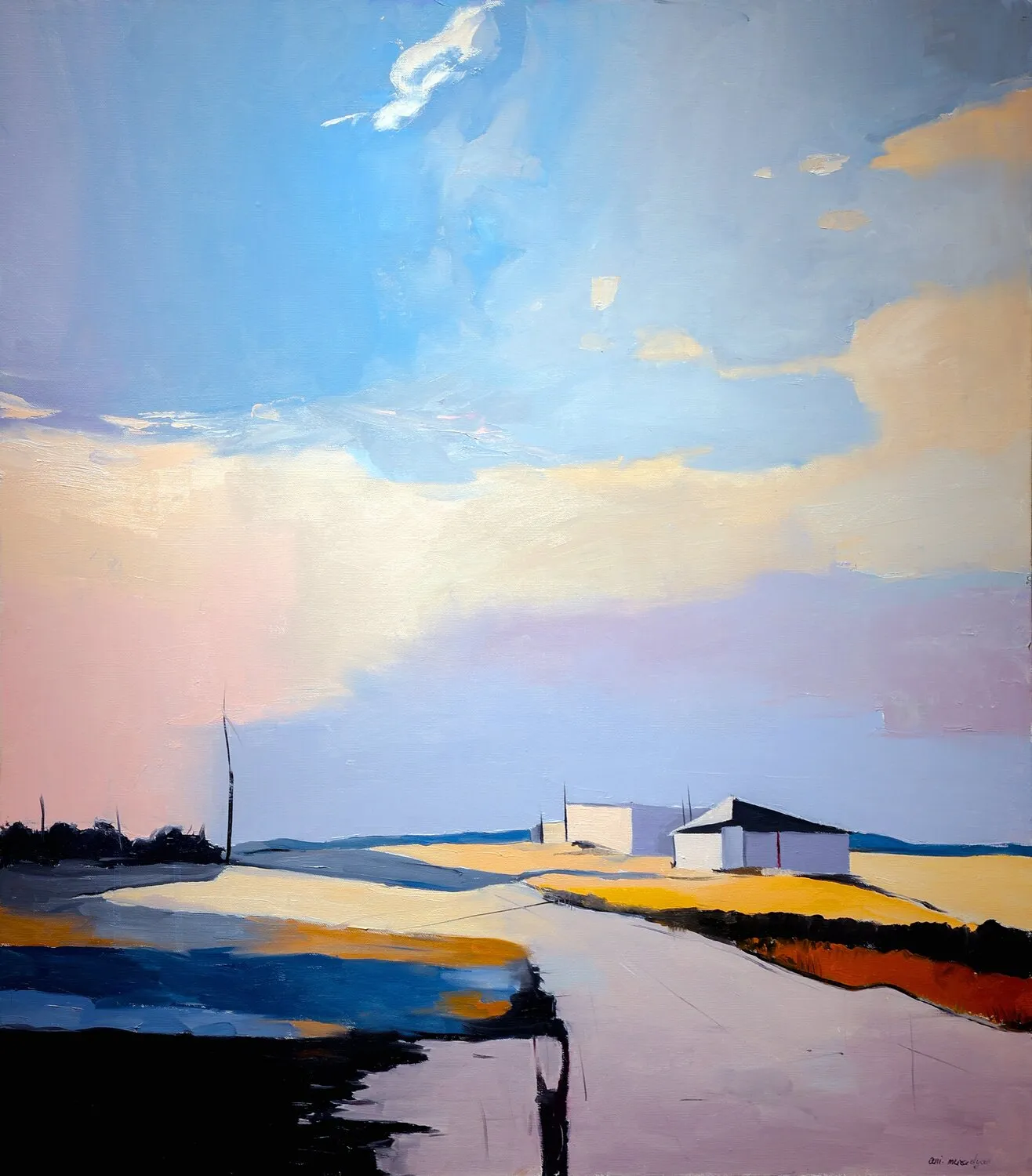 Path to Tranquility — Oil on Canvas painting — by Ani Muradyan
